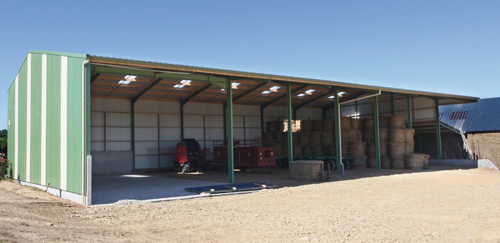 Btiment agricole de stockage